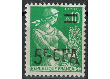 REUNION 1961-65 Moissonneuse 5f su 10c MNH**