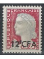 REUNION 1961-65 Marianne 12f on 25c MNH**