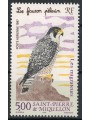 SAINT PIERRE AND MIQUELON 1997 Fauna, peregrine falcon MNH**