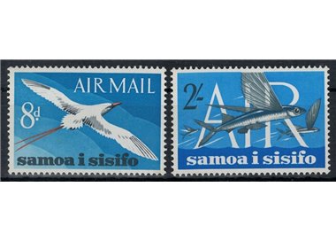 SAMOA I SISYPHO 1965 Airmail 2v MNH**