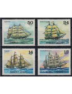 SAMOA I SISYPHO 1979 Velieri (I) 4v MNH**