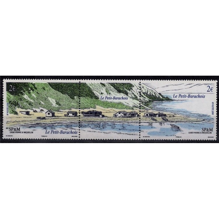 SAINT PIERRE AND MIQUELON 2006 Le Petit-Barachois 2v MNH**
