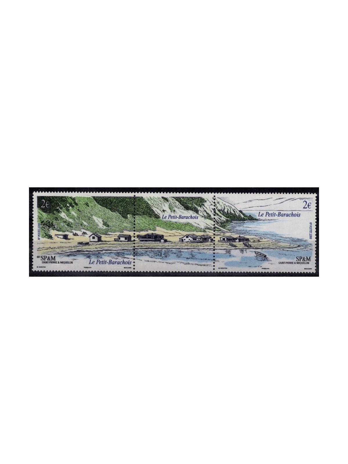 SAINT PIERRE E MIQUELON 2006 Le Petit-Barachois 2v MNH**