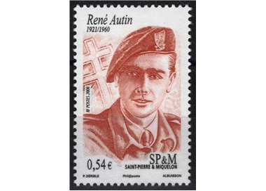 SAINT PIERRE E MIQUELON 2008 René Autin MNH**