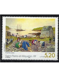 SAINT PIERRE AND MIQUELON 2000 Art MNH**
