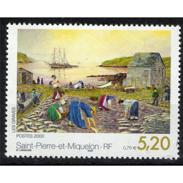SAINT PIERRE E MIQUELON 2000 Arte MNH**