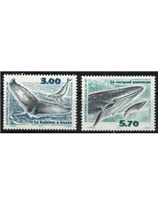 SAINT PIERRE E MIQUELON 2000 Fauna (cetacei) 2v MNH**