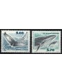 SAINT PIERRE AND MIQUELON 2000 Fauna (cetaceans) 2v MNH**