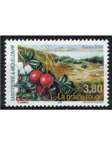 SAINT PIERRE AND MIQUELON 2000 The Cranberry MNH**