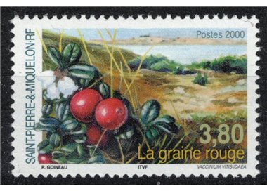 SAINT PIERRE AND MIQUELON 2000 The Cranberry MNH**