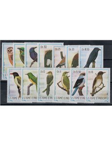 SAO TOME AND PRINCIPE 1983 Birds 13 v