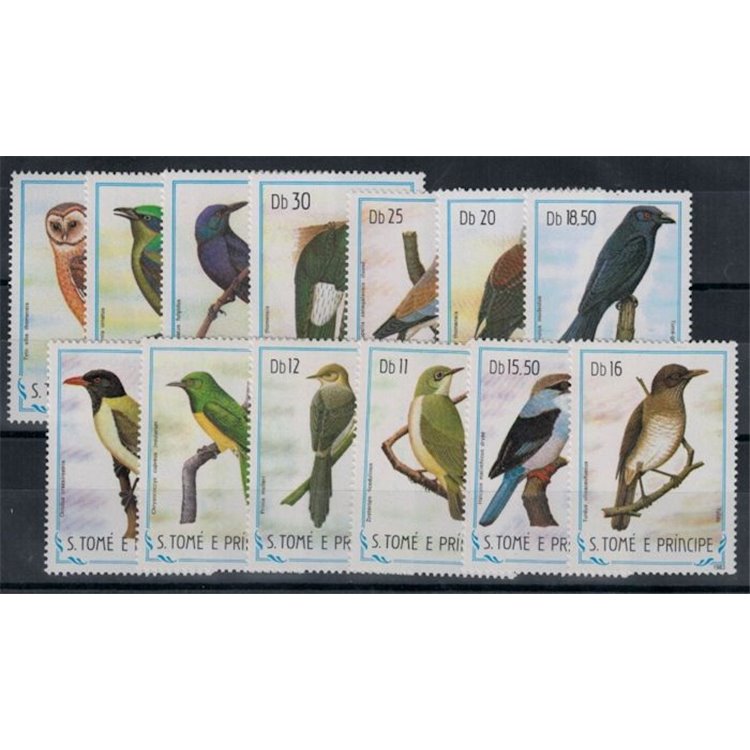 SAO TOME' E PRINCIPE 1983 Uccelli - Birds 13 v
