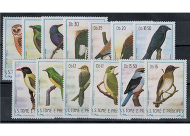SAO TOME' E PRINCIPE 1983 Uccelli - Birds 13 v