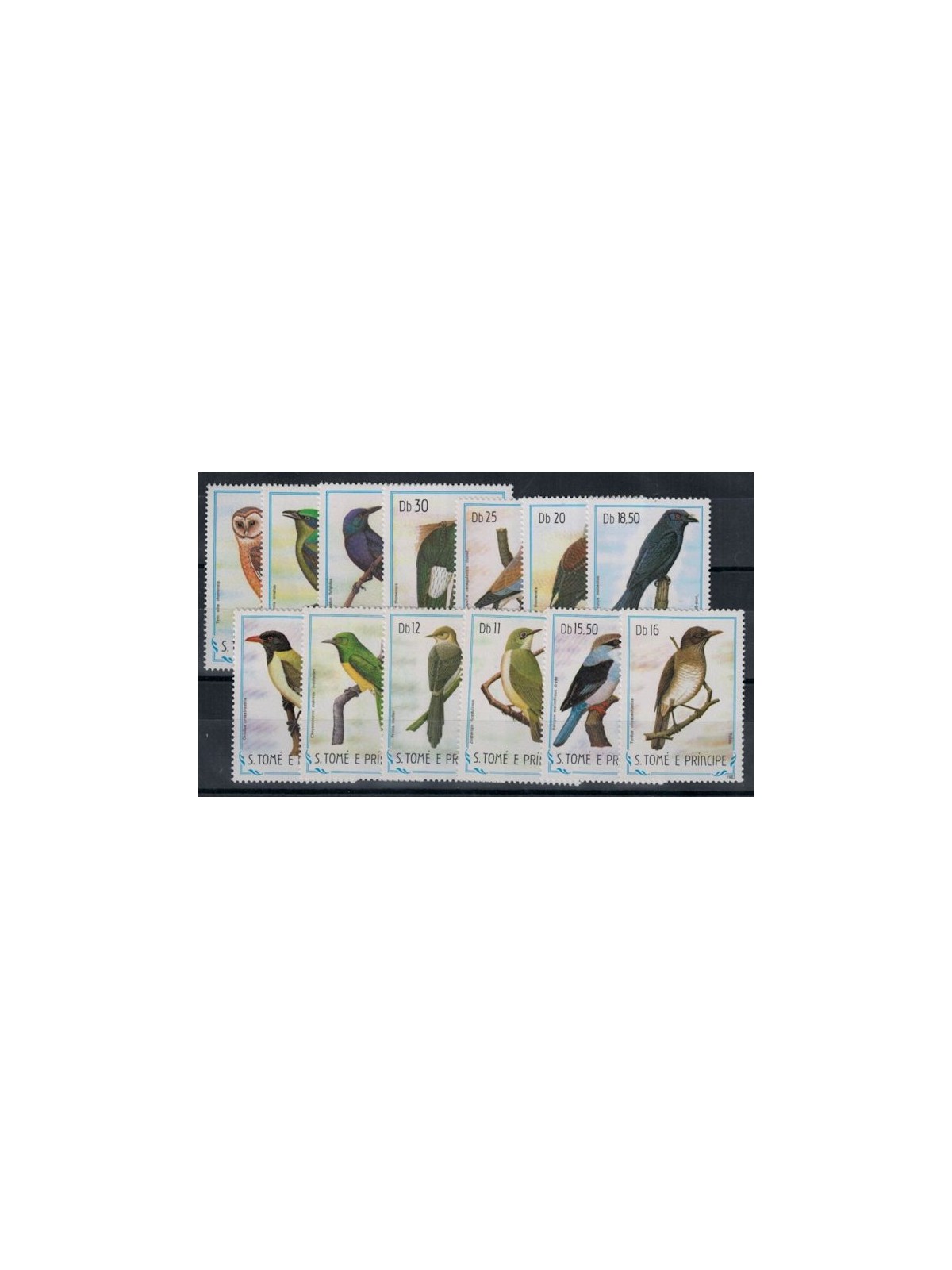 SAO TOME' E PRINCIPE 1983 Uccelli - Birds 13 v