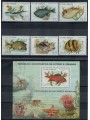 SAO TOME AND PRINCIPE 1979 Fish 6v + 1 s/s