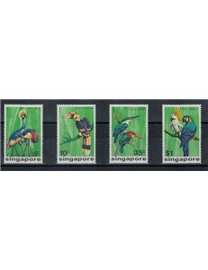 SINGAPORE 1975 Birds 4 v