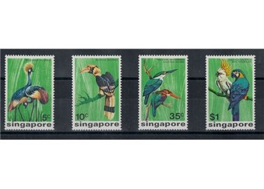 SINGAPORE 1975 Birds 4 v