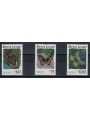 SIERRA LEONE 1987 Fauna, farfalle 3v MNH**
