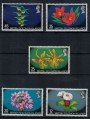 SOLOMON ISLANDS 1972 Flowers 5 v