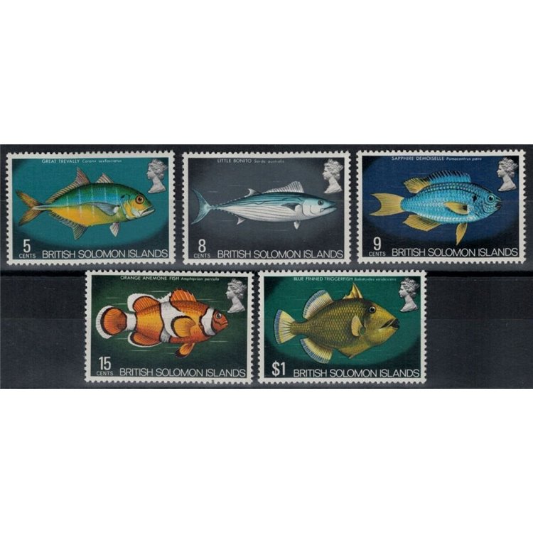 SOLOMON 1972 Pesci - Fish 5 v