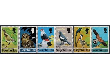 SEYCHELLES 1972 Uccelli - Birds 6v MNH**