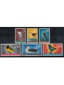 SENEGAL 1968 Definitives, birds 6 v