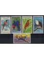 SENEGAL 1960/63 Birds 5 v
