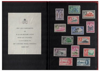SOLOMON 1939 Complete year 13v MH*