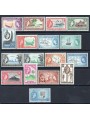 SOLOMON 1956-60 Definitives 17v MNH**