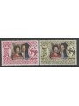 SOLOMON 1972 Royal silver wedding 2v MNH**
