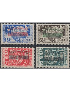 SYRIA 1956 UN Anniversary 4v MNH**