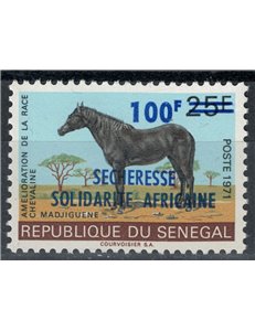 SENEGAL 1973 Drought, Horse MNH**
