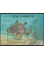 SAO TOME AND PRINCIPE 1992 Marine fauna, turtle s/s MNH**