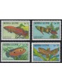 SIERRA LEONE 1988 Marine fauna, fish 4v MNH**