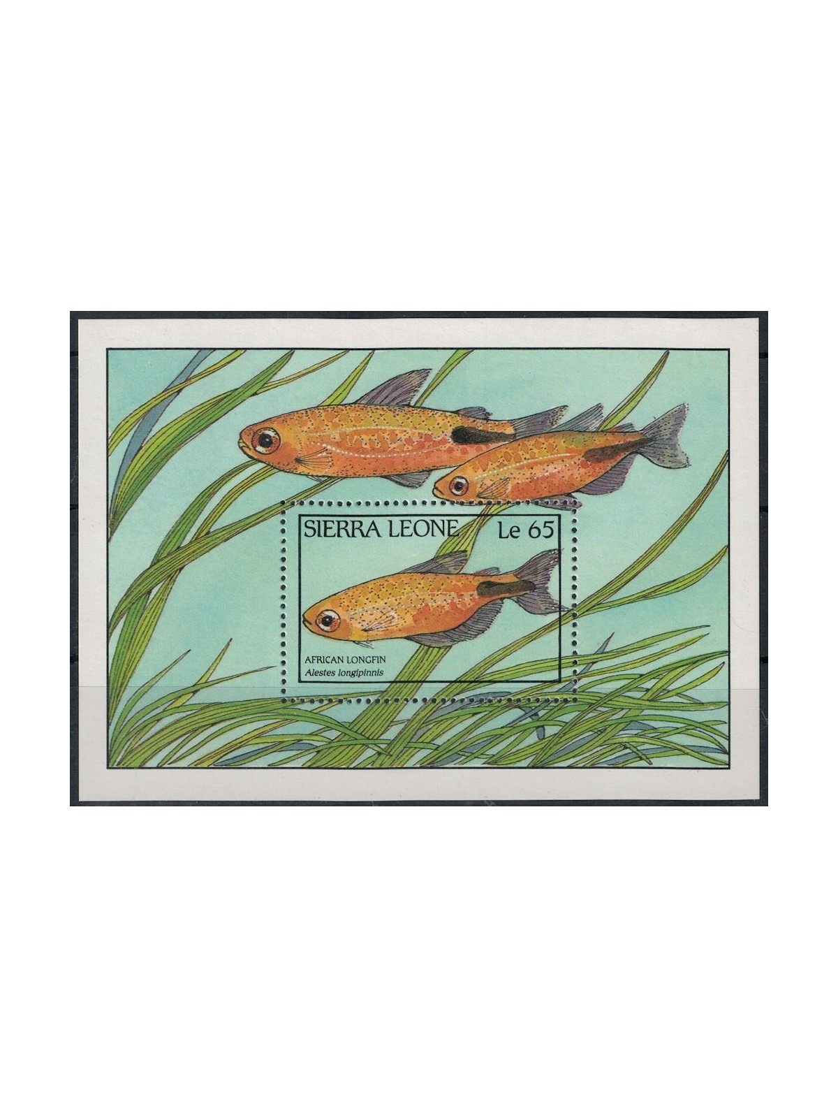 SIERRA LEONE 1988 Marine fauna, fish s/s MNH**
