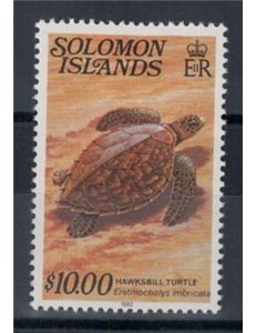 SOLOMON 1982 Serie ordinaria, Tartaruga MNH**