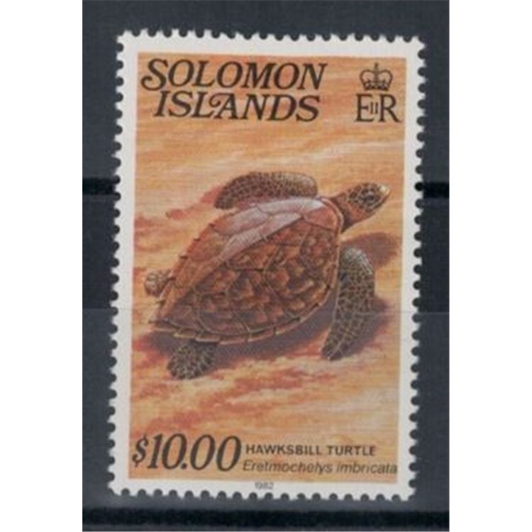 SOLOMON 1982 Ordinary series, Turtle MNH**