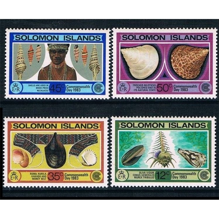 SOLOMON 1983 Commonwealth day 4v MNH**