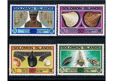 SOLOMON 1983 Commonwealth day 4v MNH**