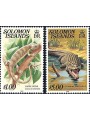 SOLOMON 1982 Definitives, reptiles (with year 1982) 2v MNH**