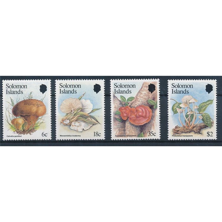 SOLOMON 1984 Mushrooms 4v MNH**