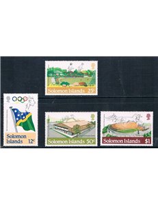 SOLOMON 1984 Olympic Games Los Angeles 4v MNH**