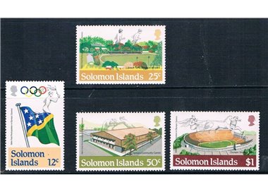 SOLOMON 1984 Olympic Games Los Angeles 4v MNH**