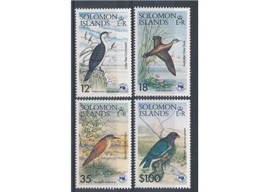 SOLOMON 1984 Ausipex, birds 4v MNH**