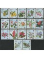 SOLOMON 1987 Definitives, flowers 17v MNH**