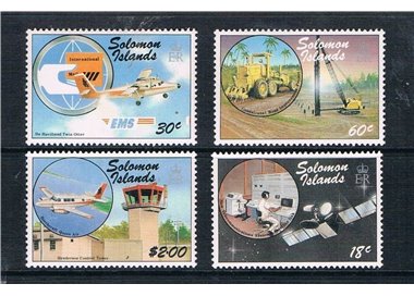 SOLOMON 1987 Transport & communication 4v MNH**