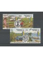 SOLOMON 1988 International Fund for Agricultural Development 4v MNH**