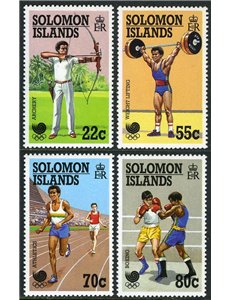 SOLOMON 1988 Olympic Games Seoul 4v MNH**