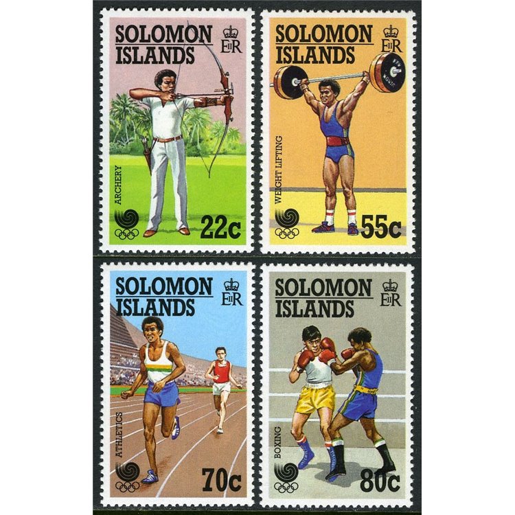 SOLOMON 1988 Olympic Games Seoul 4v MNH**