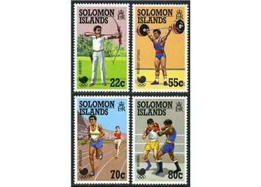SOLOMON 1988 Olympic Games Seoul 4v MNH**